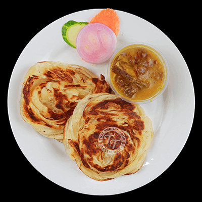 Madurai PRATA Set with Mutton/Veg Gravy